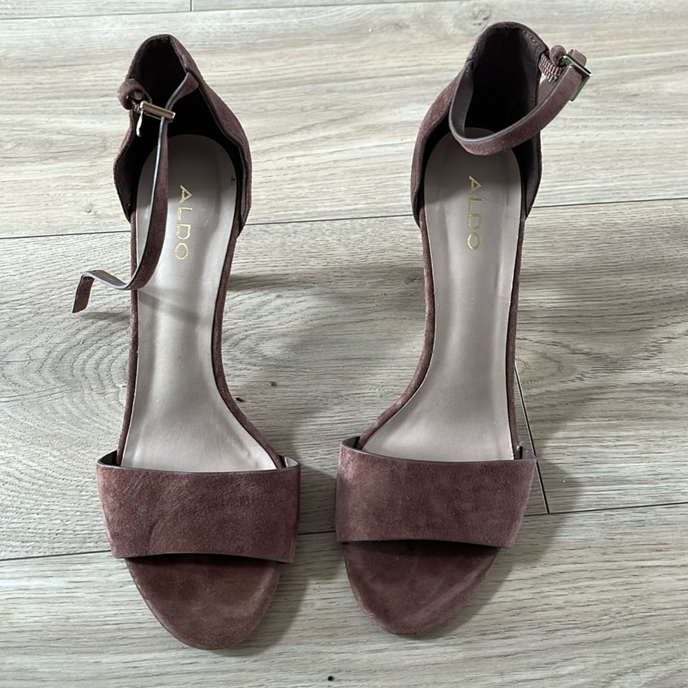 Aldo open toe heels